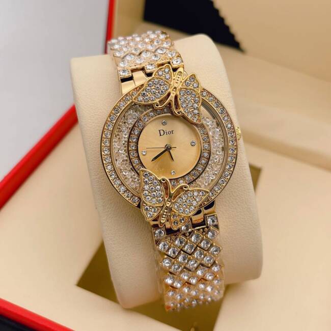 Dior Vr Collection Gold Watch Mega Fashion